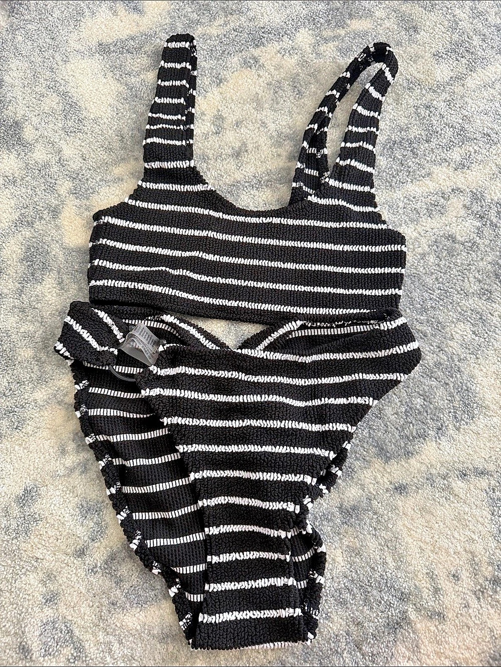 Victoria's Secret Striped Bikini Set